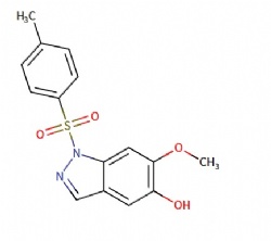6-methoxy-1-(p-tolylsulfonyl)indazol-5-ol