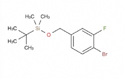 ((4-bromo-3-fluorobenzyl)oxy)(tert-butyl)dimethylsilane