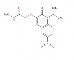 2-((1-isopropyl-6-nitro-2-oxo-1,2-dihydroquinolin-3-yl)oxy)-N-methylacetamide