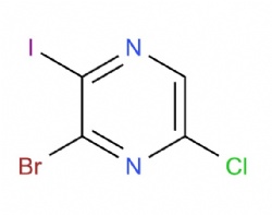 3-bromo-5-chloro-2-iodopyrazine