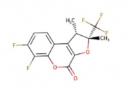 rac-(1S,2R)-6,7-difluoro-1,2-dimethyl-2-(trifluoromethyl)-1,2-dihydro-4H-furo[2,3-c]chromen-4-one