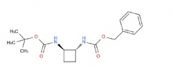 benzyl tert-butyl (1R,2R)-cyclobutane-1,2-diylbiscarbamate