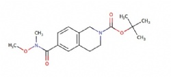 tert-butyl 6-(methoxy(methyl)carbamoyl)-3,4-dihydroisoquinoline-2(1H)-carboxylate