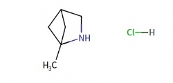 1-Methyl-2-azabicyclo(2.1.1)hexane hydrochloride