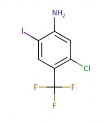 5-chloro-2-iodo-4-(trifluoromethyl)aniline