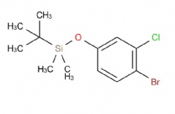 (4-bromo-3-chlorophenoxy)(tert-butyl)dimethylsilane