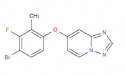 7-(4-bromo-3-fluoro-2-methylphenoxy)-[1,2,4]triazolo[1,5-a]pyridine