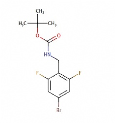 tert-butyl (4-bromo-2,6-difluorobenzyl)carbamate