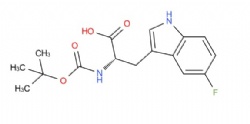 (S)-2-((tert-butoxycarbonyl)amino)-3-(5-fluoro-1H-indol-3-yl)propanoic acid