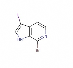 7-bromo-3-iodo-1H-pyrrolo[2,3-c]pyridine