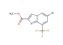 methyl 6-bromo-8-(trifluoromethyl)imidazo[1,2-a]pyridine-2-carboxylate
