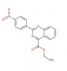 ethyl 2-(4-nitrophenyl)quinazoline-4-carboxylate