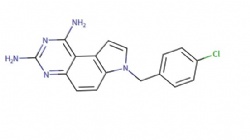 7-(4-chlorobenzyl)-7H-pyrrolo[3,2-f]quinazoline-1,3-diamine