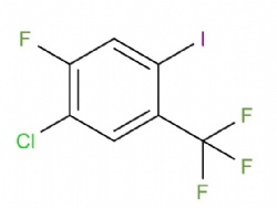 1-chloro-2-fluoro-4-iodo-5-(trifluoromethyl)benzene