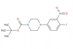 tert-butyl 4-(4-fluoro-3-nitrophenyl)piperazine-1-carboxylate