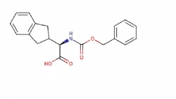 (2R)-2-{[(benzyloxy)carbonyl]amino}-2-(2,3-dihydro-1H-inden-2-yl)acetic acid
