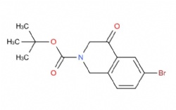 tert-butyl 6-bromo-4-oxo-3,4-dihydroisoquinoline-2(1H)-carboxylate