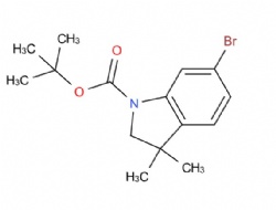 tert-butyl 6-bromo-3,3-dimethylindoline-1-carboxylate