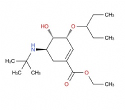 ethyl (3R,4S,5R)-5-(tert-butylamino)-4-hydroxy-3-(pentan-3-yloxy)cyclohex-1-ene-1-carboxylate
