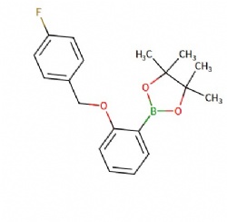 2-(2-((4-fluorobenzyl)oxy)phenyl)-4,4,5,5-tetramethyl-1,3,2-dioxaborolane