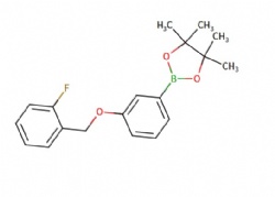 2-(3-((2-fluorobenzyl)oxy)phenyl)-4,4,5,5-tetramethyl-1,3,2-dioxaborolane