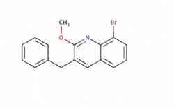 3-benzyl-8-bromo-2-methoxyquinoline