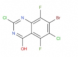 7-bromo-2,6-dichloro-5,8-difluoroquinazolin-4-ol