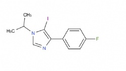 4-(4-fluorophenyl)-5-iodo-1-isopropyl-1H-imidazole