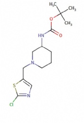 tert-butyl (1-((2-chlorothiazol-5-yl)methyl)piperidin-3-yl)carbamate