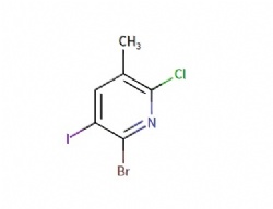 2-bromo-6-chloro-3-iodo-5-methylpyridine