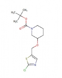 tert-butyl 3-((2-chlorothiazol-5-yl)methoxy)piperidine-1-carboxylate