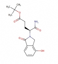 tert-butyl (S)-5-amino-4-(4-hydroxy-1-oxoisoindolin-2-yl)-5-oxopentanoate