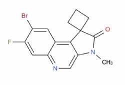 8'-bromo-7'-fluoro-3'-methylspiro[cyclobutane-1,1'-pyrrolo[2,3-c]quinolin]-2'(3'H)-one