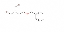 ((4-bromo-3-(bromomethyl)butoxy)methyl)benzene