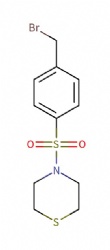 4-((4-(bromomethyl)phenyl)sulfonyl)thiomorpholine