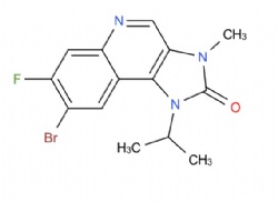 8-bromo-7-fluoro-1-isopropyl-3-methyl-1,3-dihydro-2H-imidazo[4,5-c]quinolin-2-one