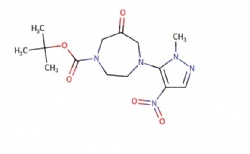 tert-butyl 4-(1-methyl-4-nitro-1H-pyrazol-5-yl)-6-oxo-1,4-diazepane-1-carboxylate