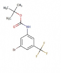 tert-butyl (3-bromo-5-(trifluoromethyl)phenyl)carbamate