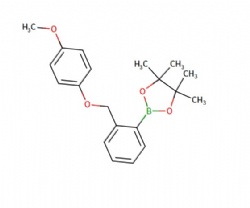 2-(2-((4-methoxyphenoxy)methyl)phenyl)-4,4,5,5-tetramethyl-1,3,2-dioxaborolane
