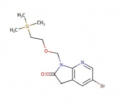 5-bromo-1-((2-(trimethylsilyl)ethoxy)methyl)-1,3-dihydro-2H-pyrrolo[2,3-b]pyridin-2-one