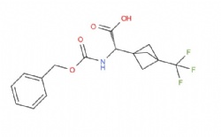 (2S)-2-{[(benzyloxy)carbonyl]amino}-2-[3-(trifluoromethyl)bicyclo[1.1.1]pentan-1-yl]acetic acid