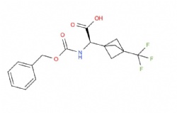 (2R)-2-{[(benzyloxy)carbonyl]amino}-2-[3-(trifluoromethyl)bicyclo[1.1.1]pentan-1-yl]acetic acid