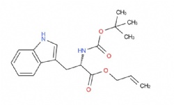 allyl (tert-butoxycarbonyl)-L-tryptophanate