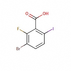 3-bromo-2-fluoro-6-iodobenzoic acid