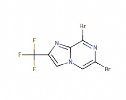 6,8-dibromo-2-(trifluoromethyl)imidazo[1,2-a]pyrazine