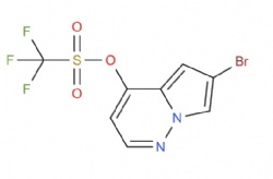 (6-bromopyrrolo[1,2-b]pyridazin-4-yl) trifluoromethanesulfonate