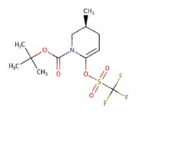 tert-butyl (S)-3-methyl-6-(((trifluoromethyl)sulfonyl)oxy)-3,4-dihydropyridine-1(2H)-carboxylate