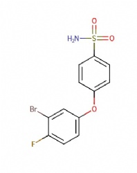 4-(3-bromo-4-fluorophenoxy)benzenesulfonamide
