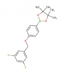 2-(4-((3,5-difluorobenzyl)oxy)phenyl)-4,4,5,5-tetramethyl-1,3,2-dioxaborolane
