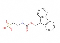 2-((((9H-fluoren-9-yl)methoxy)carbonyl)amino)ethane-1-sulfonic acid